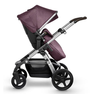 2018 Silver Cross Wave Stroller - Claret (Wave Board Compatible)