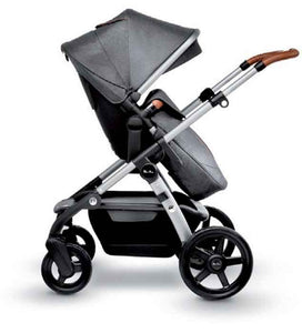 2018 Silver Cross Wave Stroller - Granite (Wave Board Compatible)
