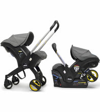 Doona Infant Car Seat Stroller with Base - Grey Storm