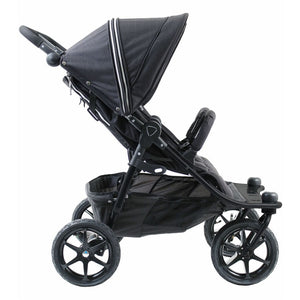 2017 Valco Tri Mode Duo X Double Stroller - Night